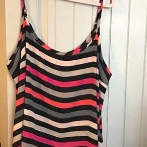 Plus size tank blouse